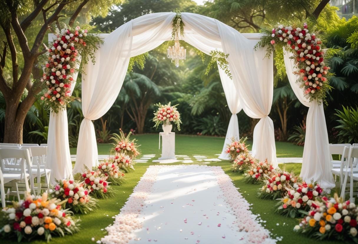 Ingångsmusik bröllop illustration