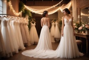 Så hittar du billiga brudklänningar som gör succé illustration