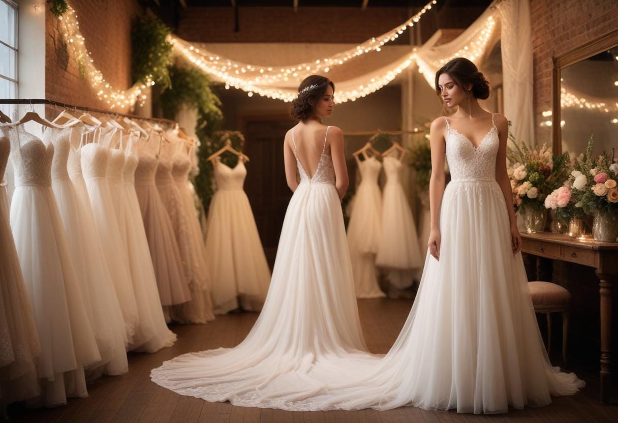 Så hittar du billiga brudklänningar som gör succé illustration