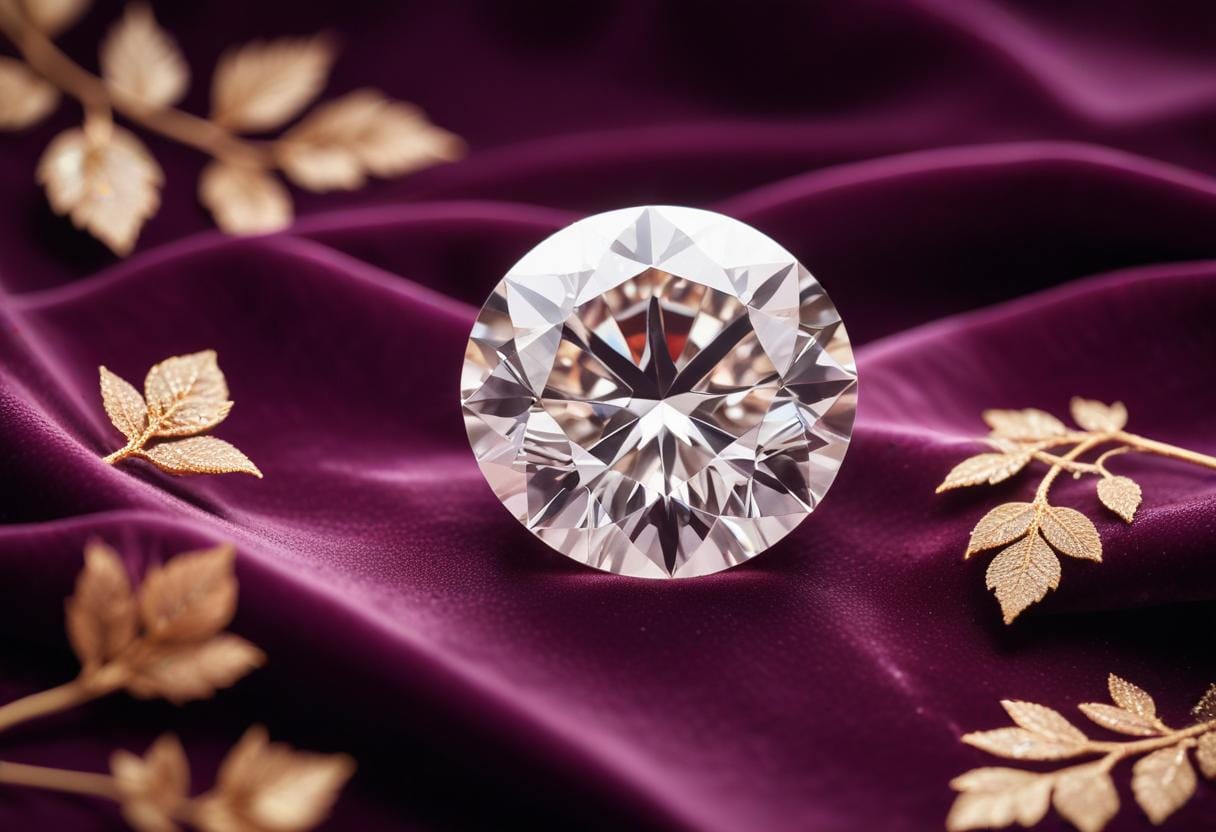Labbodlade diamanter illustration